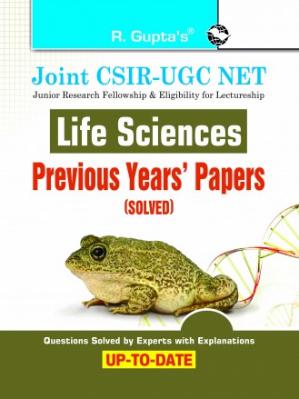 RGupta Ramesh Joint CSIR-UGC NET: Life Sciences - Previous Years' Papers (Solved) English Medium